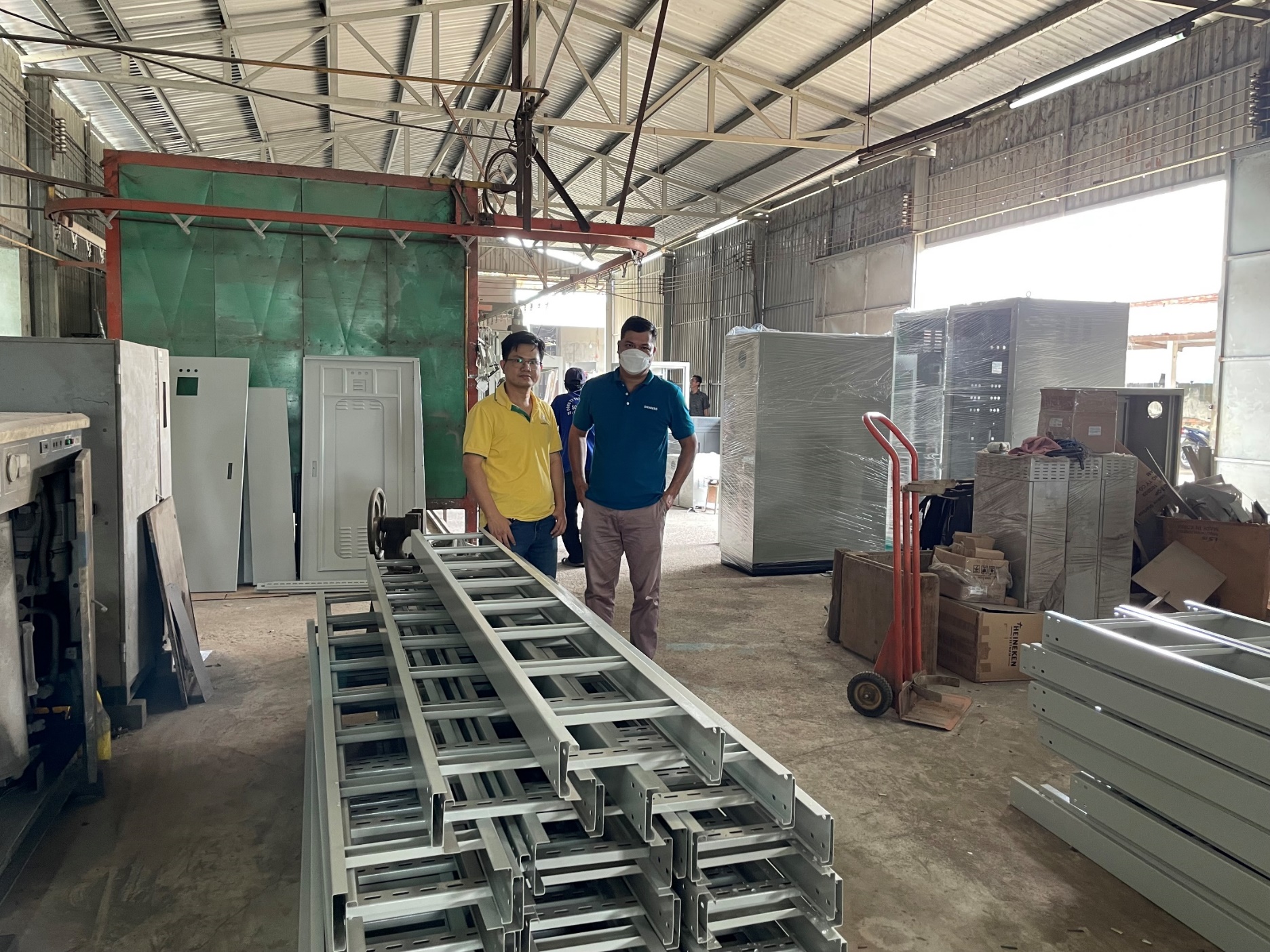 5CF mở rộng xưởng sản xuất tủ điện và máng cáp