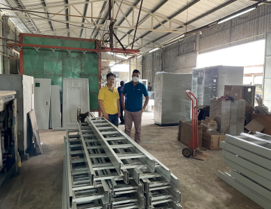 5CF mở rộng xưởng sản xuất tủ điện và máng cáp