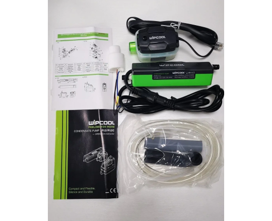 WIPCOOL P12 Bơm Nước Ngưng Máy Lạnh - Thiết Kế Siêu Mỏng, Vận Hành Siêu Êm