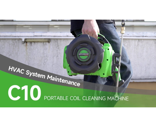Wipcool C10 Máy vệ sinh máy lạnh – Áp lực thông minh, Chuyên dụng cho dàn lạnh